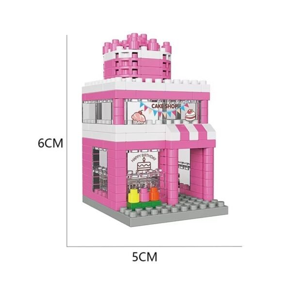 SUPER TOY 228 Pcs Cake Bakery Building Block 3D Stack Brick Shop Educational Toy for Kids 5-15 Years, Boys & Girls - Image 3