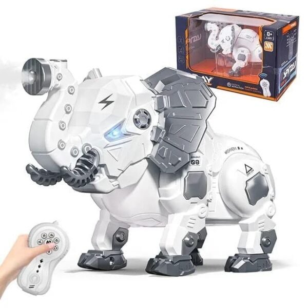 Yupra Robotics Toys, Remote Control Interactive Robot Toys, Smooth Smart Mechanical Robot, Round Electric Robot Toy, Modern Robot Toys, Mechanical Robot Toy, Robotic Pet Toys for Birthday Gifts - Image 6